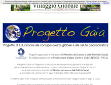 Tablet Screenshot of progettogaia.eu